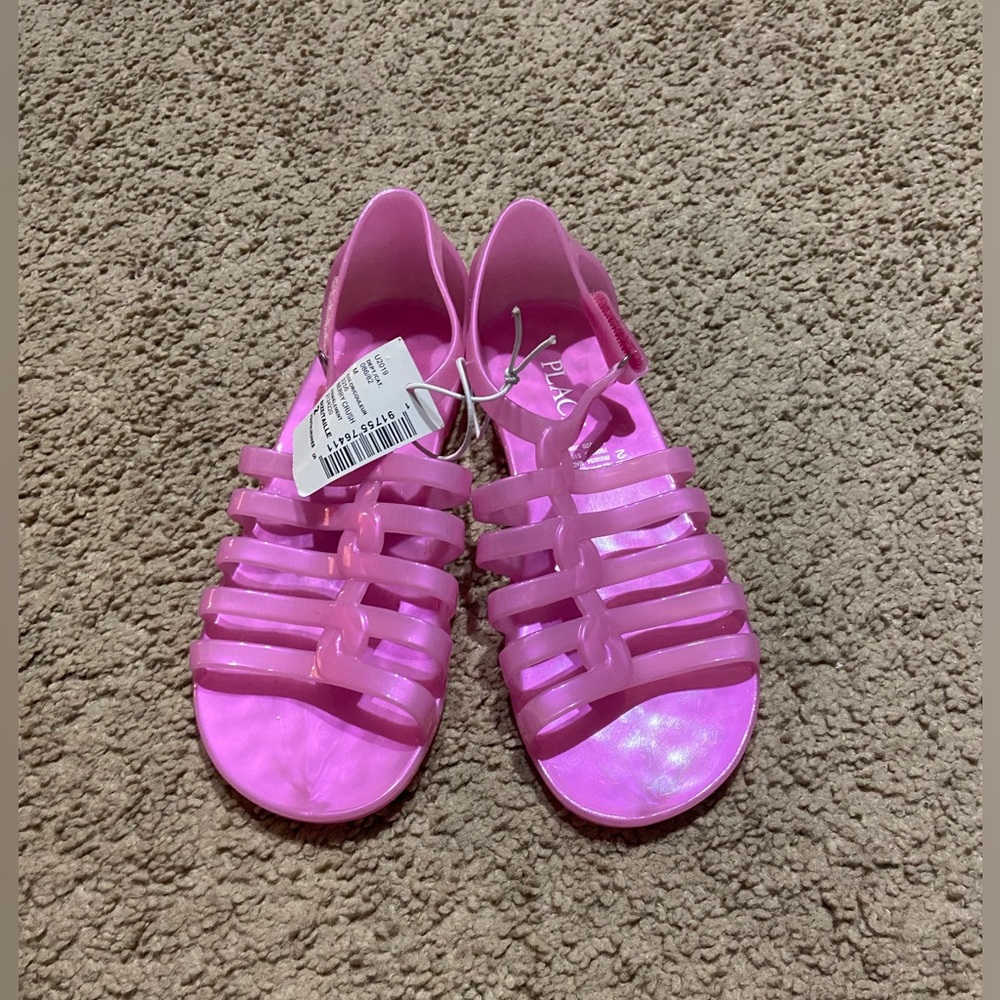 **New** Girls Pink Jelly Style sandal